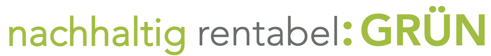 nachhaltig rentabel: GRÜN Logo